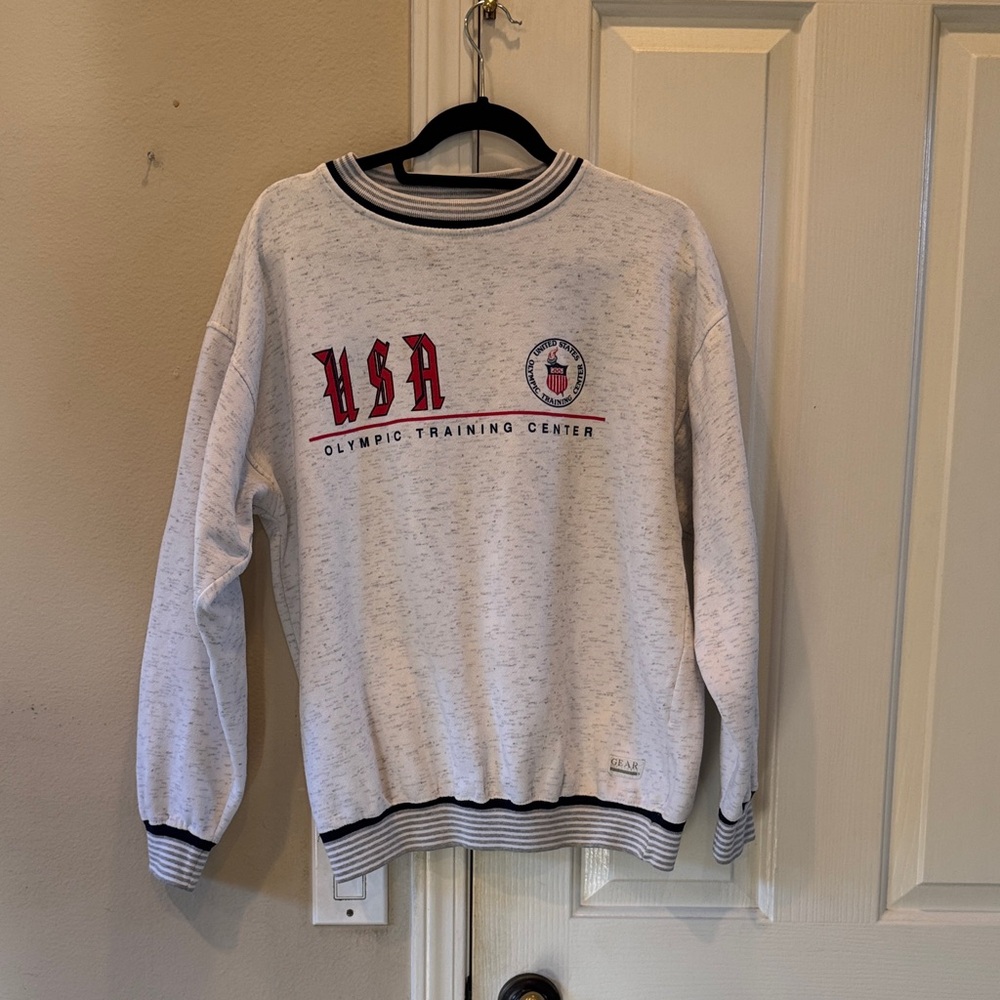 Gear For Sports USA Olympic Training Center White Sweater
